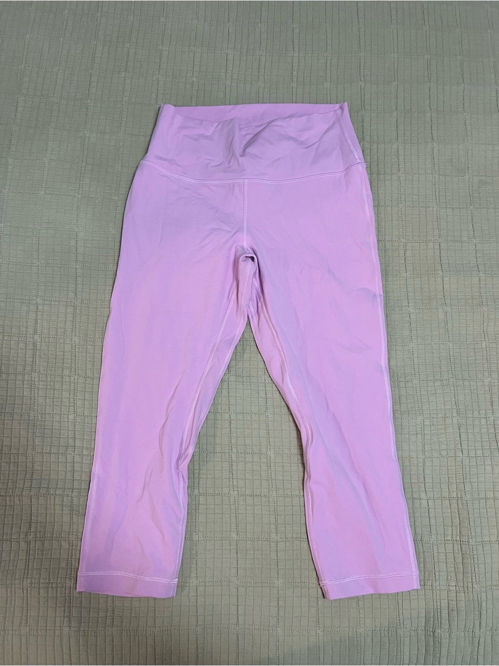 lululemon athletica Pastel Pink Capri Leggings